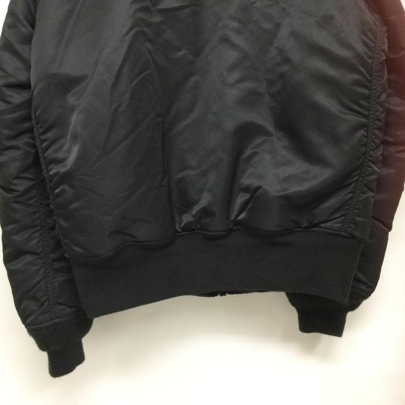 アルファ インダストリー Alpha Industries ジャケット、上着 フライトジャケット 20004-201 MA-1 フライトジャケット XL 無地 黒 / ブラック / black メンズ USED 古着 中古 50167992
