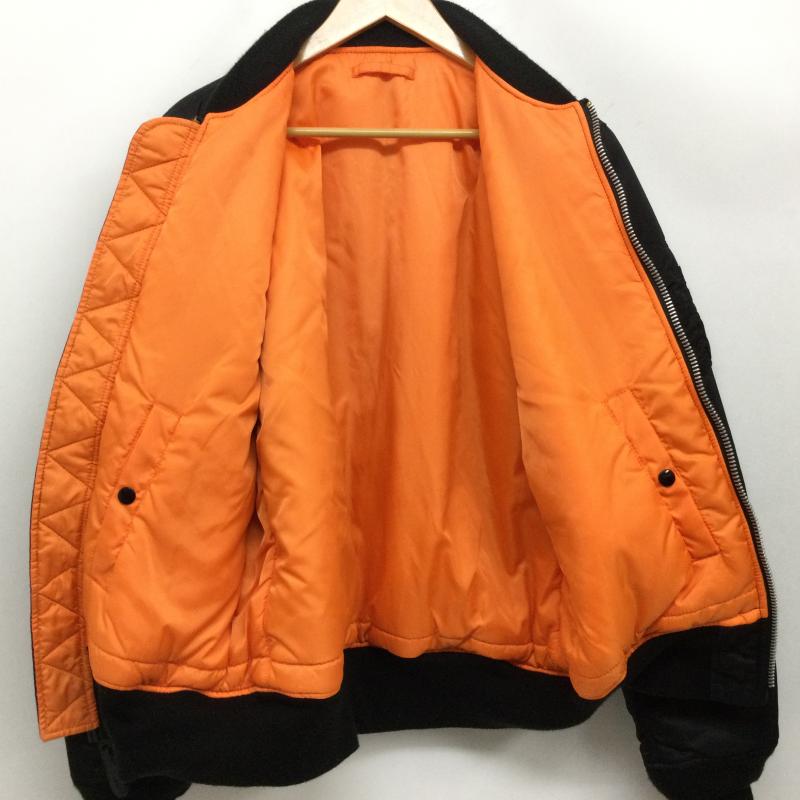 アルファ インダストリー Alpha Industries ジャケット、上着 フライトジャケット 20004-201 MA-1 フライトジャケット XL 無地 黒 / ブラック / black メンズ USED 古着 中古 50167992