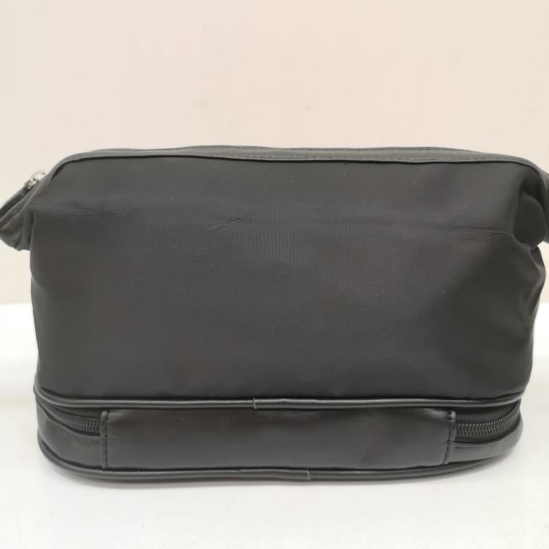 シャネル CHANEL ファッション小物 ファッション小物 ノベルティ 化粧ポーチ 2段式 ナイロン 黒 / ブラック / black メンズ USED 古着 中古 50167996