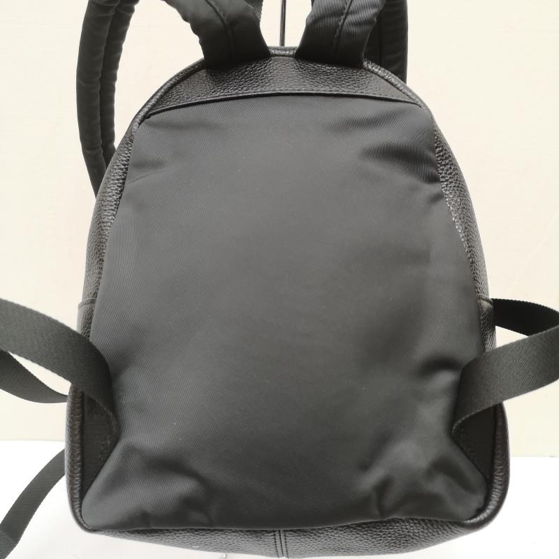 コーチ COACH リュックサック、デイパック リュックサック、デイバッグ F38263 ミニ チャーリー バックパック ペブルドレザー メタルロゴ リュック 黒 / ブラック / black レディース USED 古着 中古 50167999