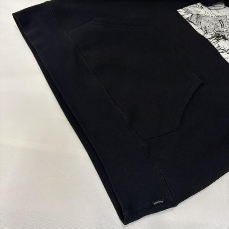 シュプリーム Supreme パーカー 長袖 17AW Supreme AKIRA Arm Hooded Sweatshirt BLACK S S 刺繍 X プリント X キャラクター 黒 / ブラック / black メンズ USED 古着 中古 50168000