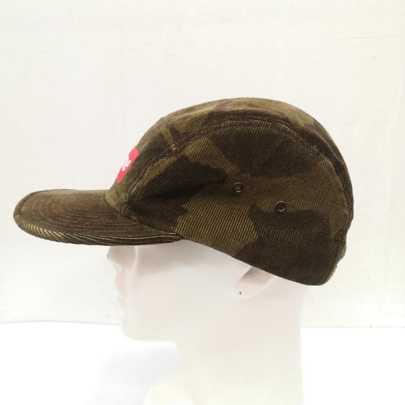 シュプリーム Supreme 帽子 キャップ 19AW Camo Corduroy Camp Cap カモ 迷彩 コーデュロイ キャップ - オリーブグリーン / オリーブグリーン / メンズ USED 古着 中古 50168003