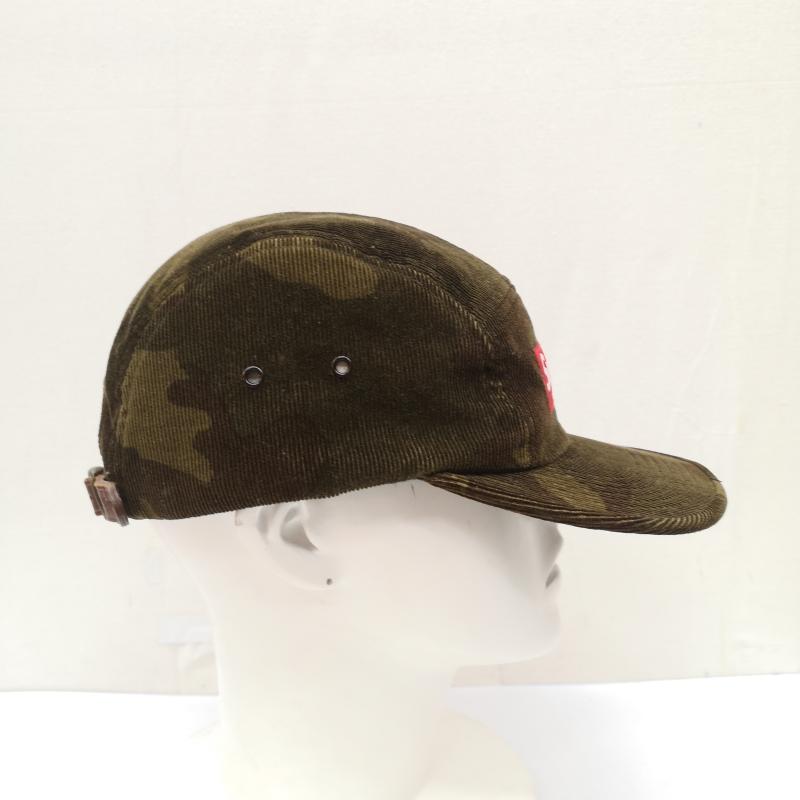 シュプリーム Supreme 帽子 キャップ 19AW Camo Corduroy Camp Cap カモ 迷彩 コーデュロイ キャップ - オリーブグリーン / オリーブグリーン / メンズ USED 古着 中古 50168003