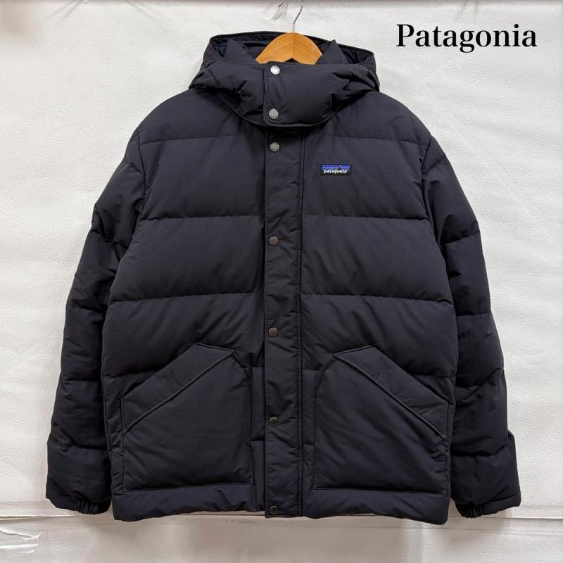 パタゴニア patagonia ジャケット、上着 ダウンジャケット ダウンド リフトジャケット フード取り外し可能 STY20600 FA25 ジップアップ M ワンポイント X ロゴ、文字 X 刺繍 紺 / ネイビー / navy メンズ USED 古着 中古 50168005