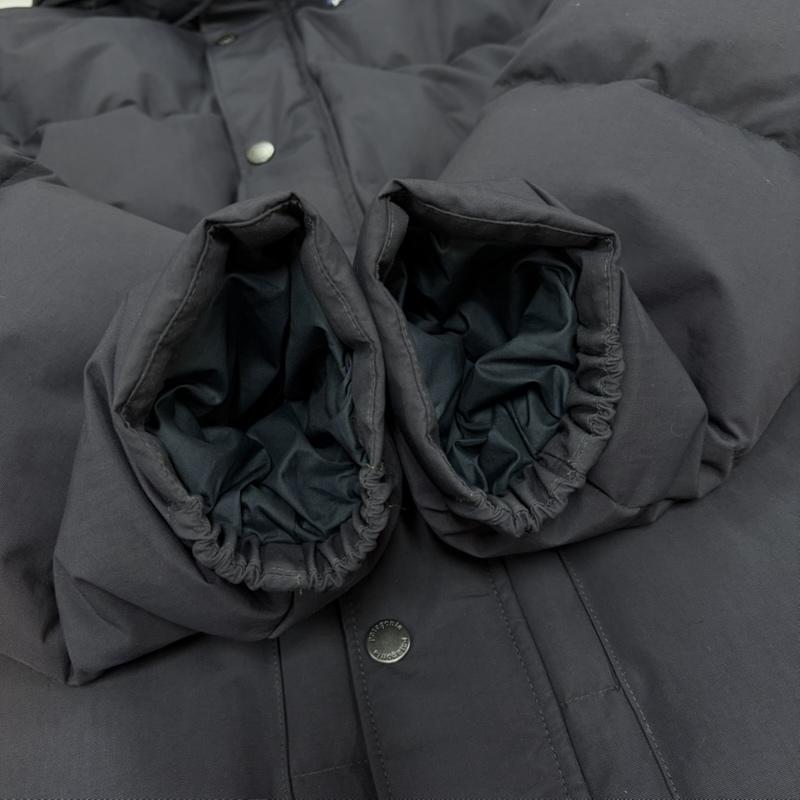 パタゴニア patagonia ジャケット、上着 ダウンジャケット ダウンド リフトジャケット フード取り外し可能 STY20600 FA25 ジップアップ M ワンポイント X ロゴ、文字 X 刺繍 紺 / ネイビー / navy メンズ USED 古着 中古 50168005