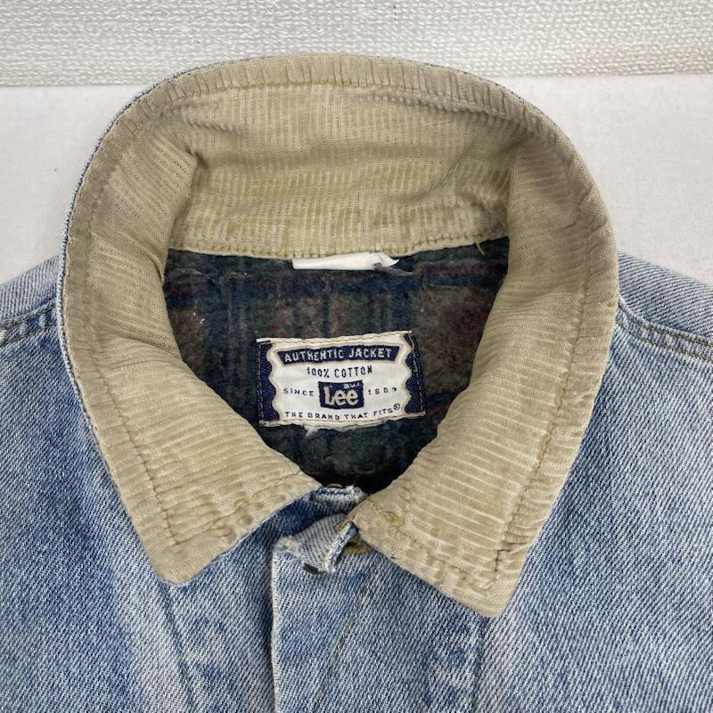 リー Lee ジャケット、上着 ジャンパー、ブルゾン 90s ストーンウォッシュ ブランケット デニム ジャケット インディゴ / インディゴ / Indigo メンズ USED 古着 中古 50168007