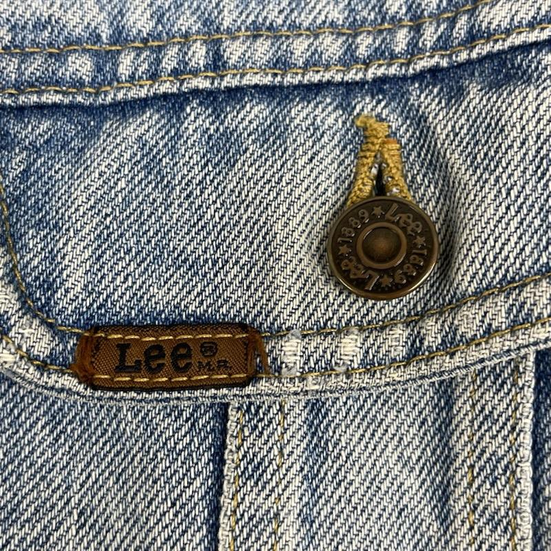 リー Lee ジャケット、上着 ジャンパー、ブルゾン 90s ストーンウォッシュ ブランケット デニム ジャケット インディゴ / インディゴ / Indigo メンズ USED 古着 中古 50168007