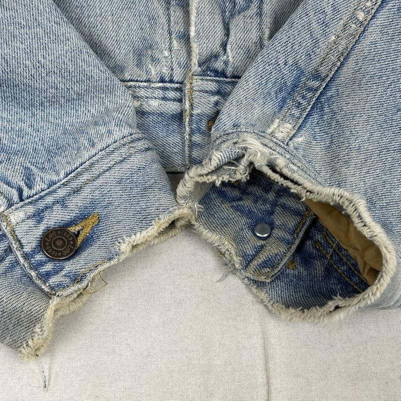 リー Lee ジャケット、上着 ジャンパー、ブルゾン 90s ストーンウォッシュ ブランケット デニム ジャケット インディゴ / インディゴ / Indigo メンズ USED 古着 中古 50168007