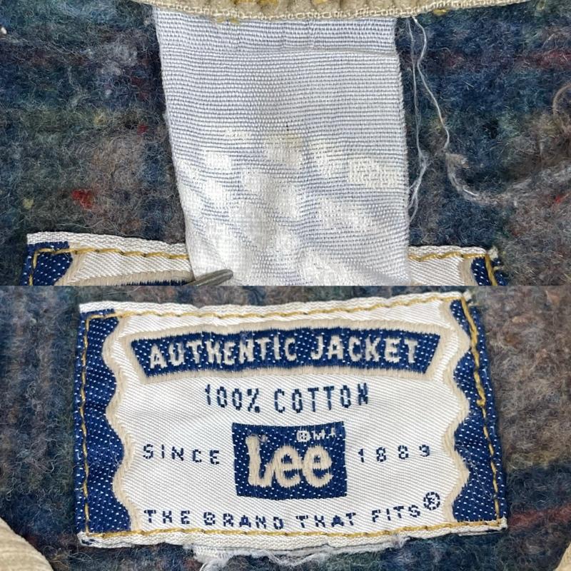 リー Lee ジャケット、上着 ジャンパー、ブルゾン 90s ストーンウォッシュ ブランケット デニム ジャケット インディゴ / インディゴ / Indigo メンズ USED 古着 中古 50168007
