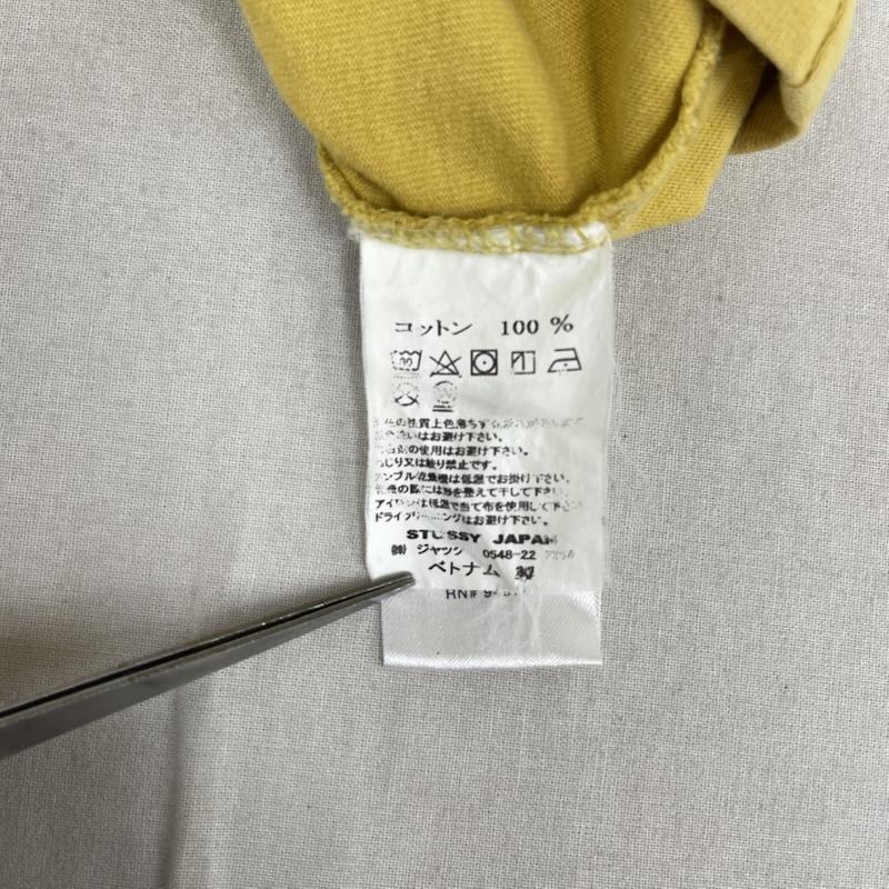 ステューシー STUSSY Tシャツ 半袖 8 Ball Pocket Tee エイトボール ポケット Tシャツ カットソー M 黄 / イエロー / yellow メンズ USED 古着 中古 50168010
