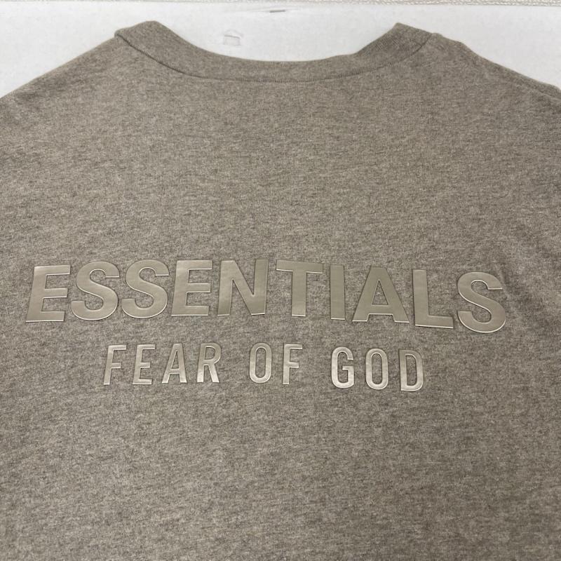 エッセンシャルズ ESSENTIALS Tシャツ 長袖 3Dラバー プリント ロングスリーブ Tシャツ ロンT S チャコールグレー / チャコールグレー / メンズ USED 古着 中古 50168013