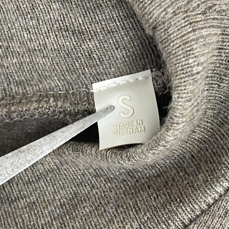 エッセンシャルズ ESSENTIALS Tシャツ 長袖 3Dラバー プリント ロングスリーブ Tシャツ ロンT S チャコールグレー / チャコールグレー / メンズ USED 古着 中古 50168013
