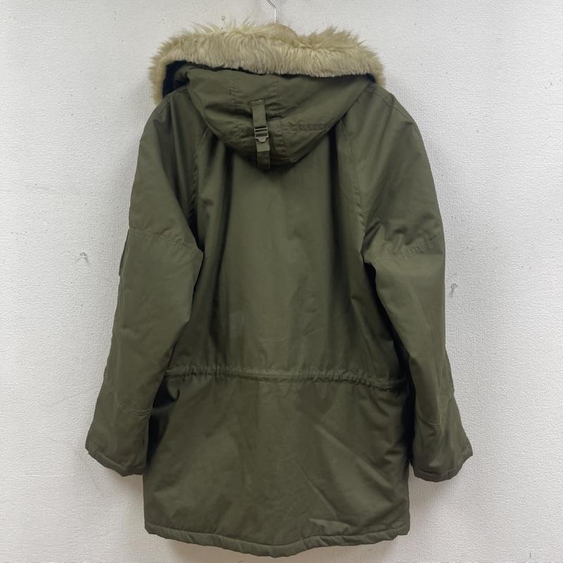 古着 USED ジャケット、上着 ジャンパー、ブルゾン KENY CLUB N-3B フライト ファー ジャケット アウター L カーキ / カーキ / khaki メンズ USED 古着 中古 50168014