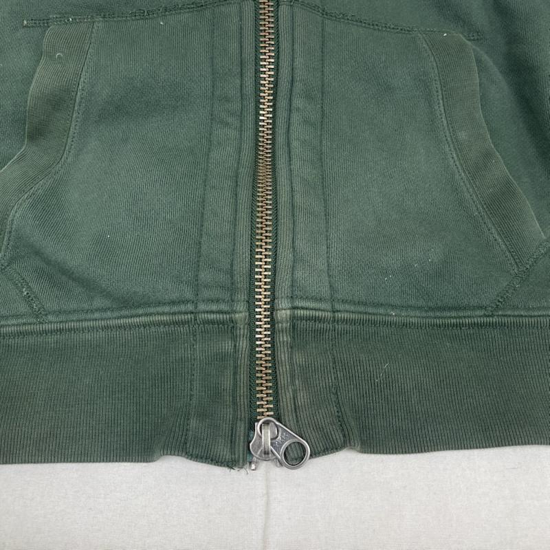 ポロバイラルフローレン Polo by RALPH LAUREN パーカー 長袖 ポニーロゴ 刺繍 スウェット フルジップ パーカー M 緑 / グリーン / green メンズ USED 古着 中古 50168015