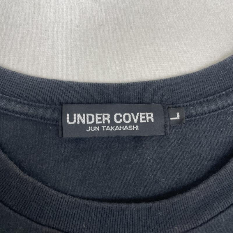 アンダーカバー UNDERCOVER Tシャツ 半袖 日本製 Uロゴ プリント 半袖 Tシャツ カットソー L 黒 / ブラック / black メンズ USED 古着 中古 50168017