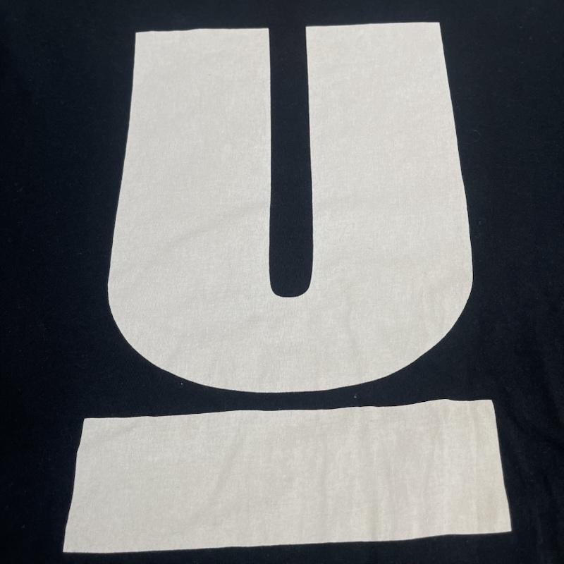 アンダーカバー UNDERCOVER Tシャツ 半袖 日本製 Uロゴ プリント 半袖 Tシャツ カットソー L 黒 / ブラック / black メンズ USED 古着 中古 50168017