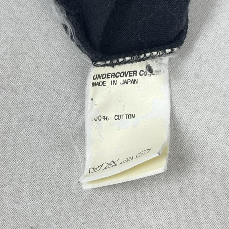 アンダーカバー UNDERCOVER Tシャツ 半袖 日本製 Uロゴ プリント 半袖 Tシャツ カットソー L 黒 / ブラック / black メンズ USED 古着 中古 50168017