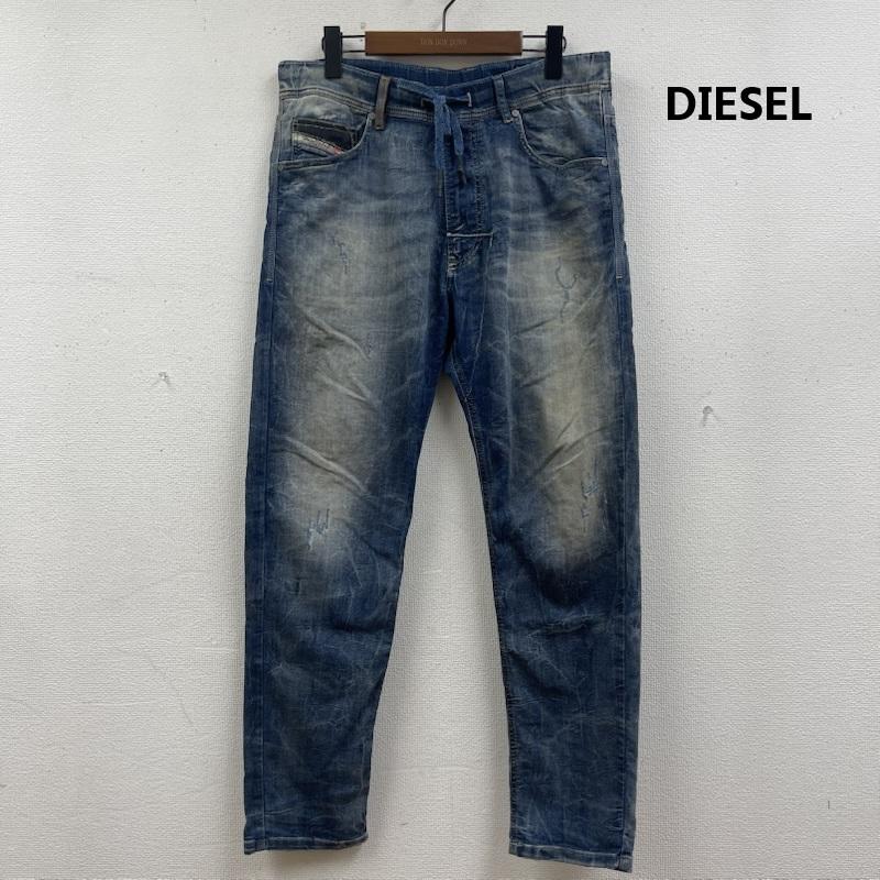 ディーゼル DIESEL パンツ デニム、ジーンズ JOGG JEANS NARROT ヴィンテージ加工 デニム パンツ ジーンズ 30インチ インディゴ / インディゴ / Indigo メンズ USED 古着 中古 50168023