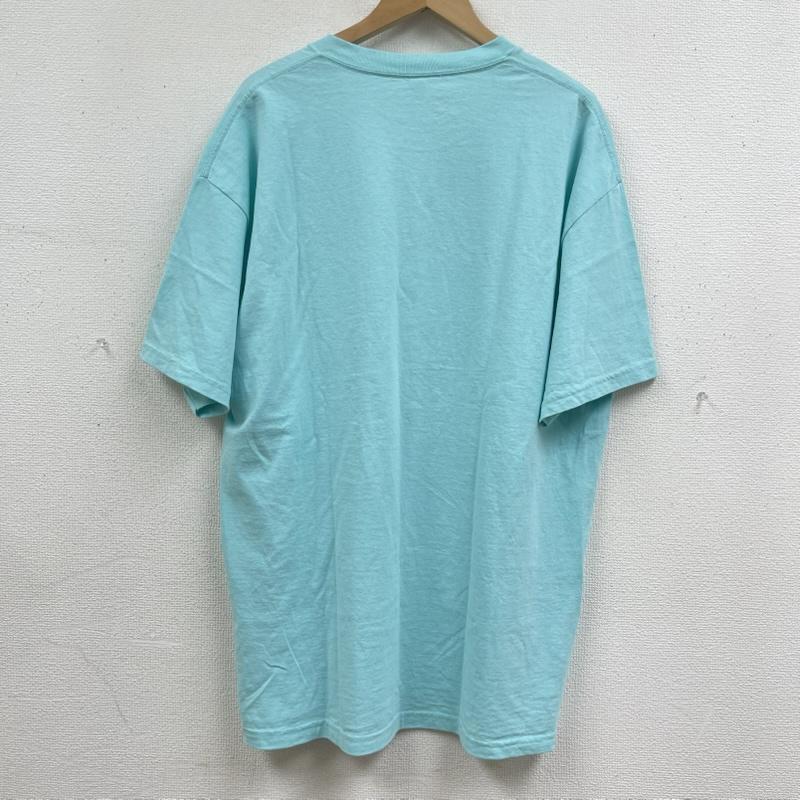 シックスティエイトアンドブラザーズ 68&brothers Tシャツ 半袖 The NYC & Co Print Tee ティファニーブルー 半袖 Tシャツ XL 水色 / ライトブルー / メンズ USED 古着 中古 50168027