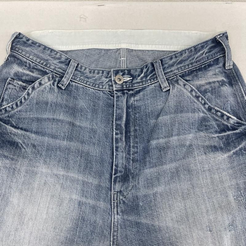 ユニバーサルオーバーオール UNIVERSAL OVERALL パンツ デニム、ジーンズ HERITAGE LINE 12.75oz CONE DENIM ペインター パンツ HT2433601-B 34 水色 / ライトブルー / メンズ USED 古着 中古 50168030