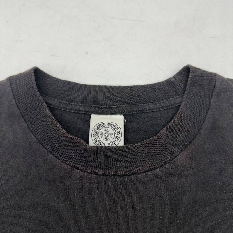 クロムハーツ CHROME HEARTS Tシャツ 半袖 AMERICAN FLAG TEE 星条旗 ロゴ プリント Tシャツ 2212-304-0664 S 黒 / ブラック / black メンズ USED 古着 中古 50168032
