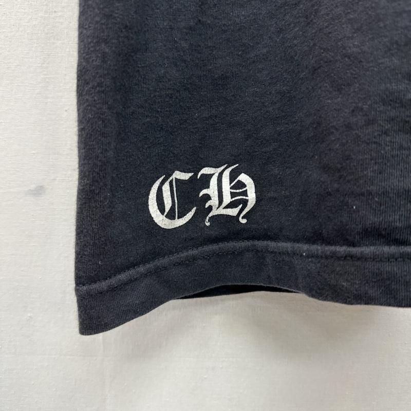 クロムハーツ CHROME HEARTS Tシャツ 半袖 AMERICAN FLAG TEE 星条旗 ロゴ プリント Tシャツ 2212-304-0664 S 黒 / ブラック / black メンズ USED 古着 中古 50168032