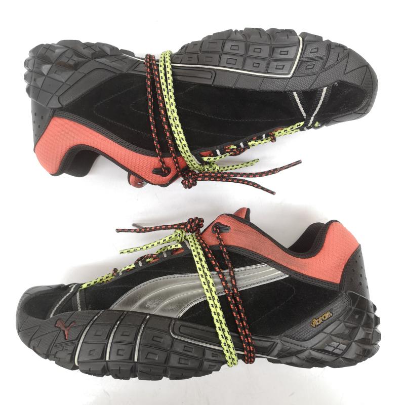プーマ PUMA スニーカー スニーカー 408509－01 ASAP ROCKY ストレイキャット ヴィンテージ加工 スニーカー 29.0cm 黒 / ブラック / black メンズ USED 古着 中古 50168033