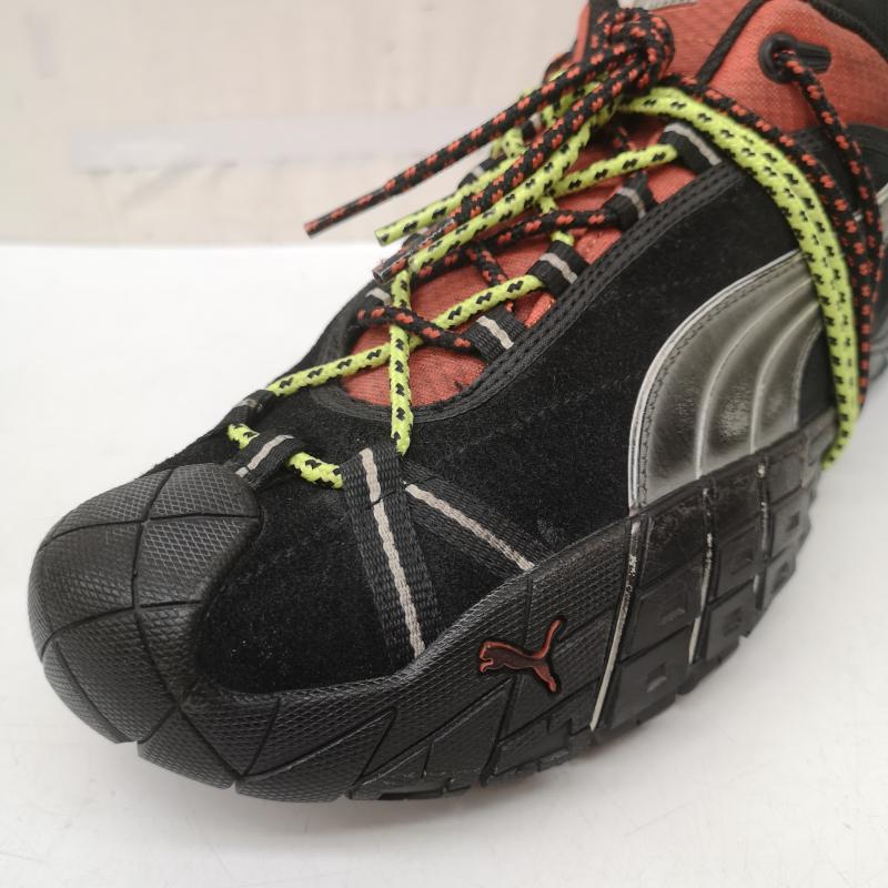 プーマ PUMA スニーカー スニーカー 408509－01 ASAP ROCKY ストレイキャット ヴィンテージ加工 スニーカー 29.0cm 黒 / ブラック / black メンズ USED 古着 中古 50168033