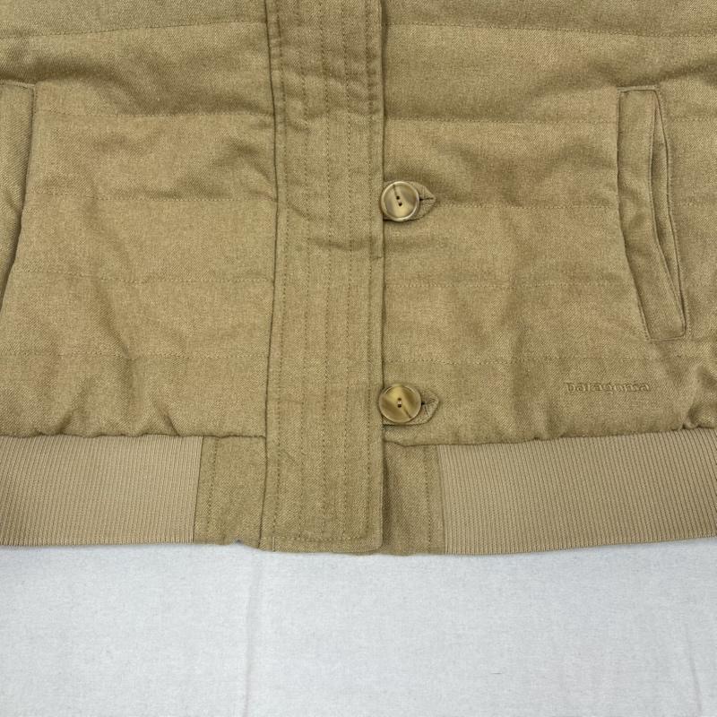 パタゴニア patagonia ジャケット、上着 ダウンベスト W s Vagabunda Vest キルティング 中綿 ヴァガボンダ ベスト 28480fa12 L ベージュ / ベージュ / beige レディース USED 古着 中古 50168035