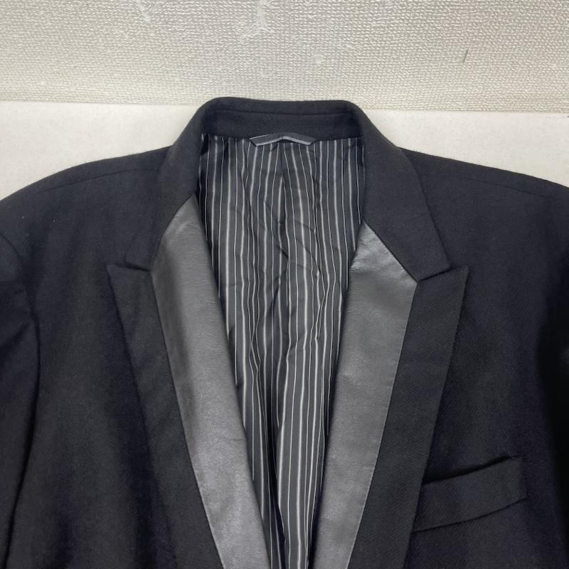 古着 USED ジャケット、上着 ジャケット、ブレザー barassi MILANO 日本製 タキシード風 テーラード カジュアル ジャケット 8150-6001 黒 / ブラック / black メンズ USED 古着 中古 50168038