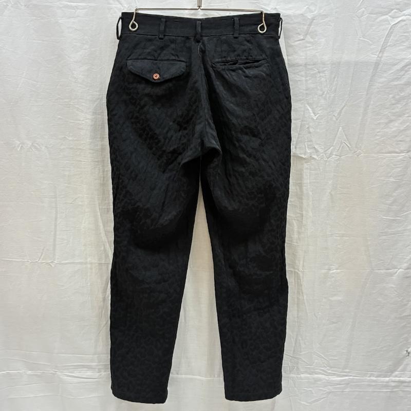 コムデギャルソンオムプリュス COMME des GARCONS HOME PLUS パンツ スラックス 00s ARCHIVE レオパード ジャカード テーパード スラックス アーカイブ M メンズ USED 古着 中古 50168042