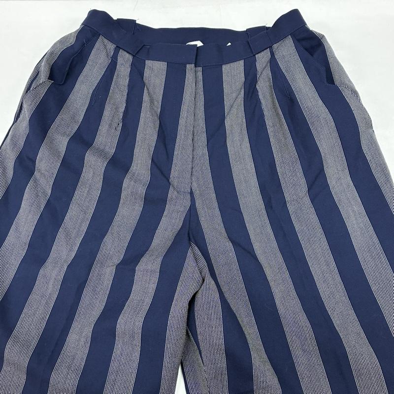 クリスチャンディオール Christian Dior パンツ スラックス SPORTS 90s ARCHIVE K1103 ストライプ テーパード トラウザーズ ドレス スラックス パンツ L レディース USED 古着 中古 50168044