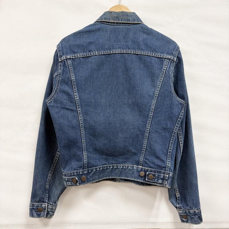リーバイス Levi s ジャケット、上着 ジャケット、ブレザー 60 s 60s 557 サード 3rd オリジナル デニム トラッカー ジャケット Gジャン ヴィンテージ ボタン裏O BIG E 均等V - 無地 インディゴ / インディゴ / Indigo メンズ USED 古着 中古 50168046