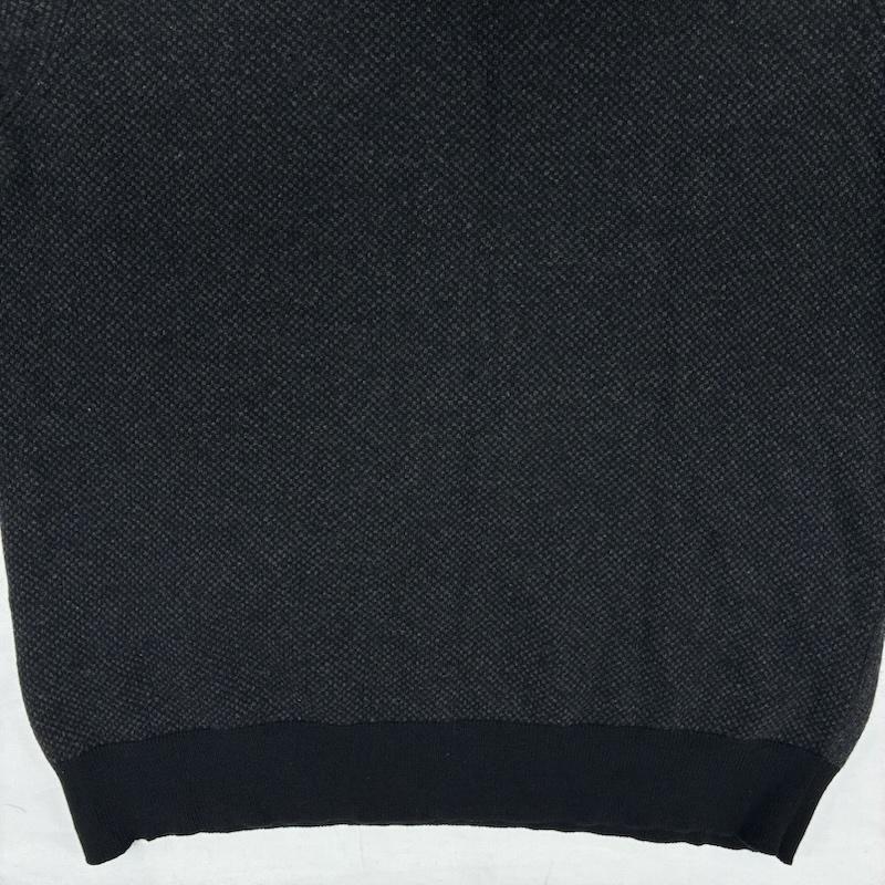 ジルサンダー JIL SANDER ニット、セーター 長袖 00s ARCHIVE ジーロン スーパーファイン ラムズウール リブ バック 切替 ニット セーター イタリア製 50 メンズ USED 古着 中古 50168047
