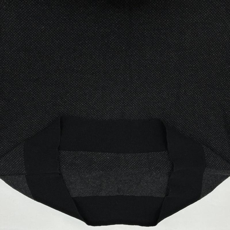 ジルサンダー JIL SANDER ニット、セーター 長袖 00s ARCHIVE ジーロン スーパーファイン ラムズウール リブ バック 切替 ニット セーター イタリア製 50 メンズ USED 古着 中古 50168047