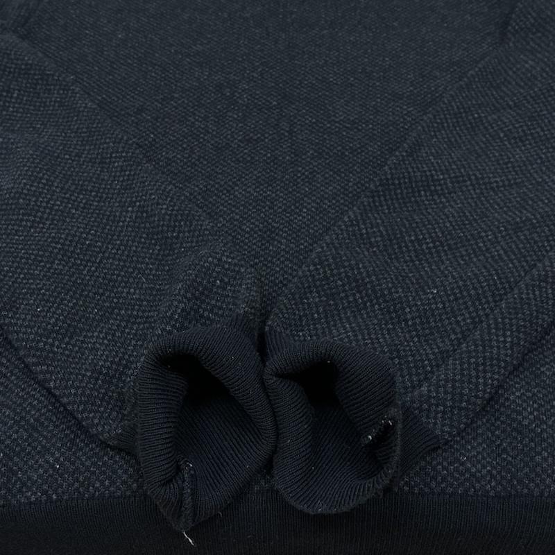 ジルサンダー JIL SANDER ニット、セーター 長袖 00s ARCHIVE ジーロン スーパーファイン ラムズウール リブ バック 切替 ニット セーター イタリア製 50 メンズ USED 古着 中古 50168047