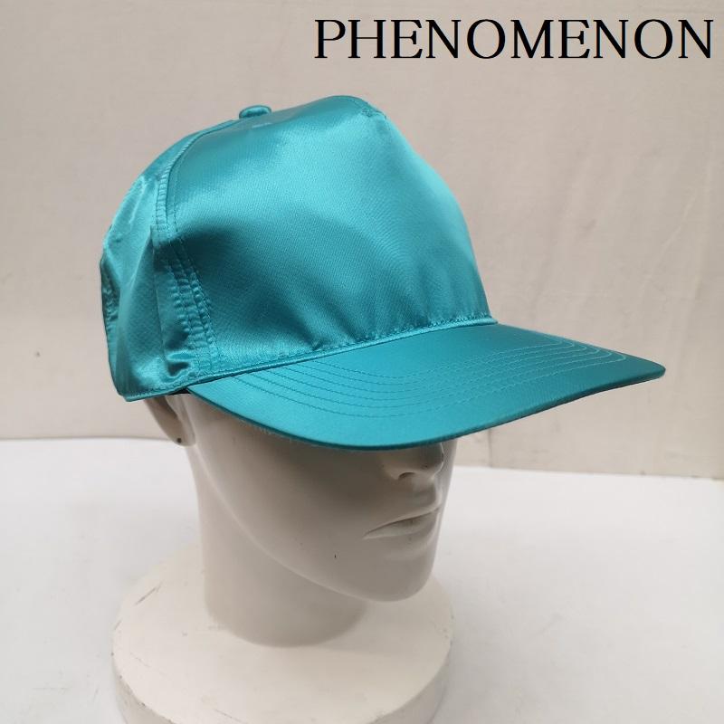 フェノメノン PHENOMENON 帽子 キャップ サテン ベースボール キャップ - メンズ USED 古着 中古 50168048