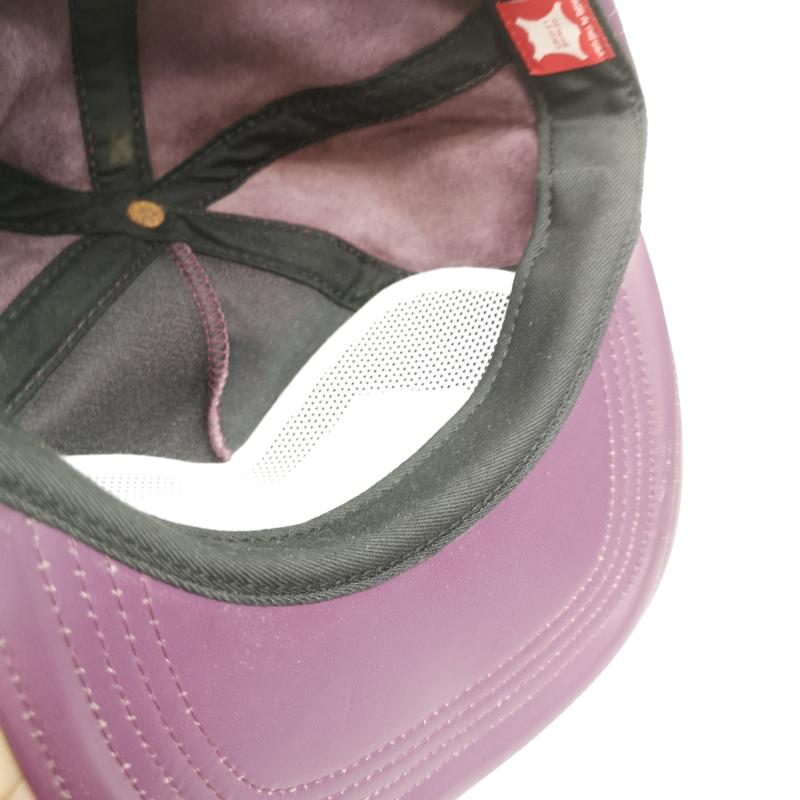 シュプリーム Supreme 帽子 キャップ 07AW Starter New York Kings Leather 5-Panel Cap レザー キャップ - 紫 / パープル / purple メンズ USED 古着 中古 50168049
