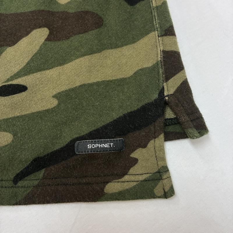 ソフネット SOPHNET. トレーナー 長袖 マルチポケット ウッドランド カモフラ スウェット トレーナー SOPH-190065 M メンズ USED 古着 中古 50168050