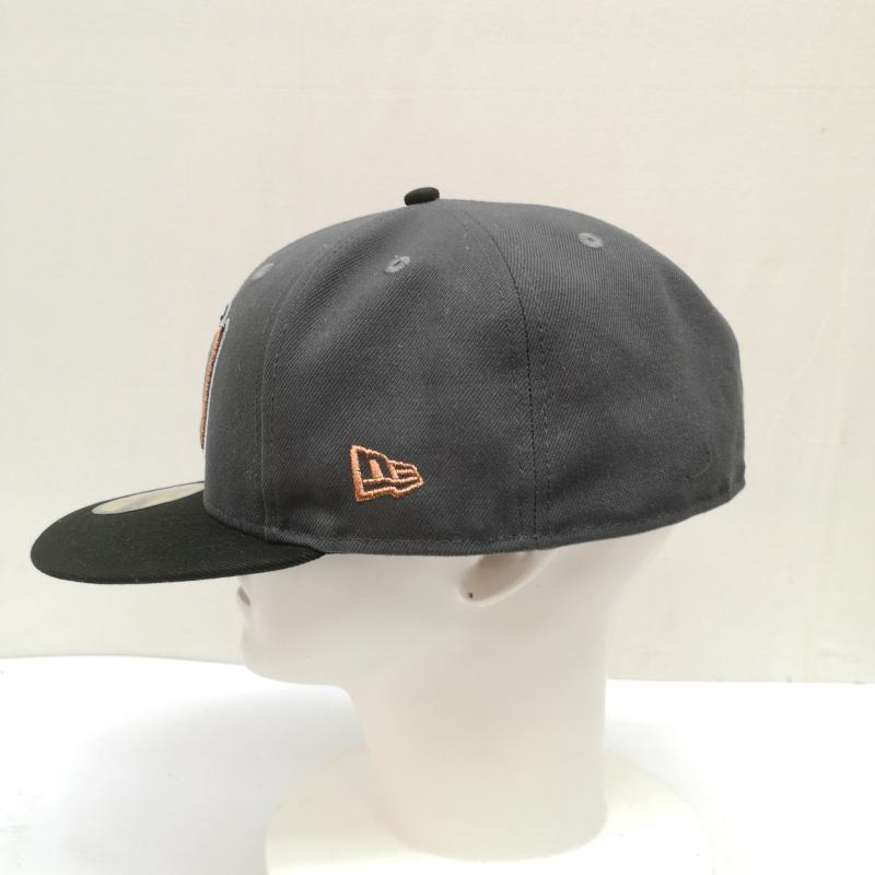 ニューエラ NEW ERA 帽子 キャップ THE CAP 59FIFTY Jupiter アナハイム エンゼルス グラファイト キャップ 8 - 灰 / グレー / gray メンズ USED 古着 中古 50168052