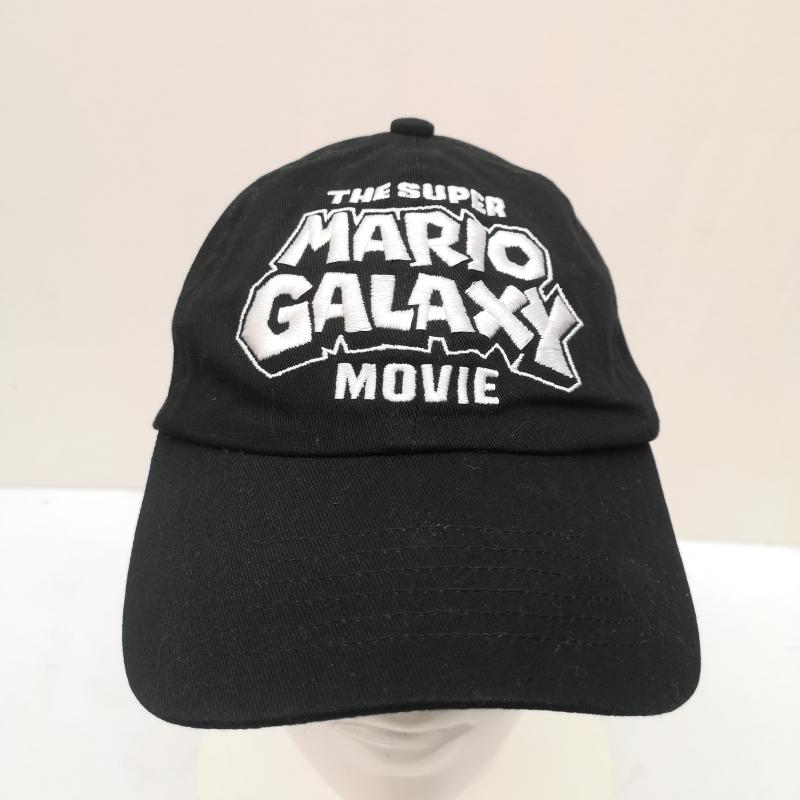 ビームス BEAMS 帽子 キャップ スーパー マリオ ギャラクシー ムービー キャップ GALAXY CAP - 黒 / ブラック / black メンズ USED 古着 中古 50168055