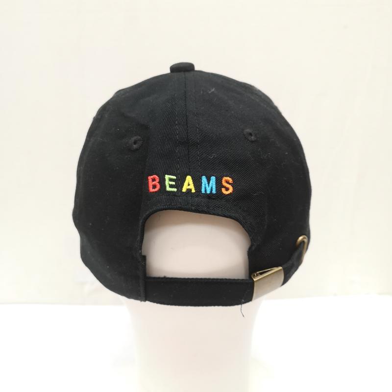 ビームス BEAMS 帽子 キャップ スーパー マリオ ギャラクシー ムービー キャップ GALAXY CAP - 黒 / ブラック / black メンズ USED 古着 中古 50168055