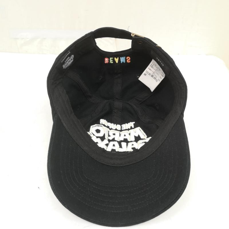ビームス BEAMS 帽子 キャップ スーパー マリオ ギャラクシー ムービー キャップ GALAXY CAP - 黒 / ブラック / black メンズ USED 古着 中古 50168055