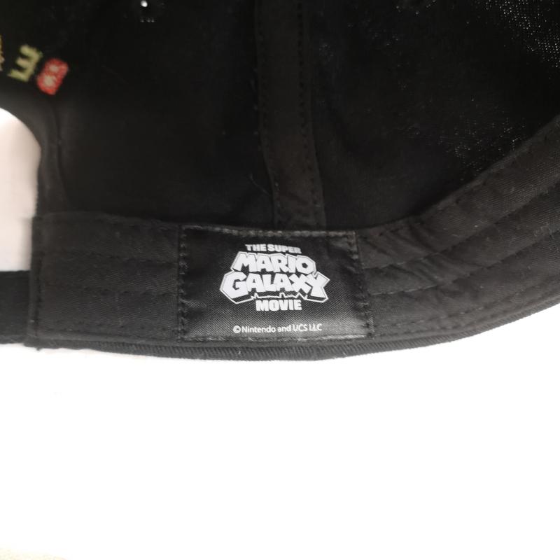 ビームス BEAMS 帽子 キャップ スーパー マリオ ギャラクシー ムービー キャップ GALAXY CAP - 黒 / ブラック / black メンズ USED 古着 中古 50168055