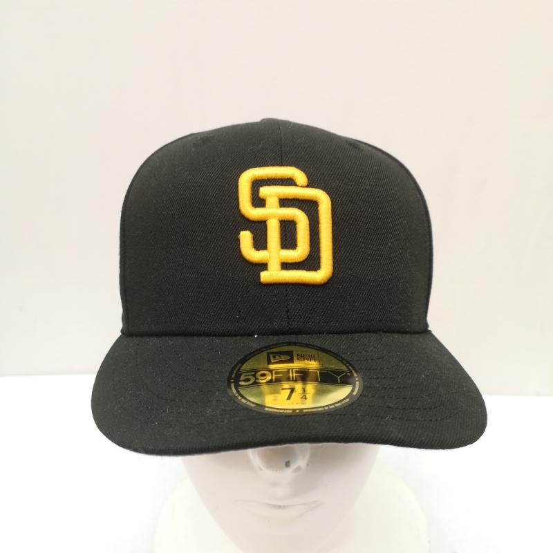 ニューエラ NEW ERA 帽子 キャップ 59FIFTY MLB サンディエゴ パドレス キャップ - メンズ USED 古着 中古 50168056