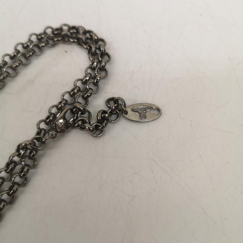 ヴィヴィアンウエストウッド Vivienne Westwood アクセサリー ネックレス、ペンダント ネックレス 立体 オーブ モチーフ ペンダント - 銀 / シルバー / silver color レディース USED 古着 中古 50168061