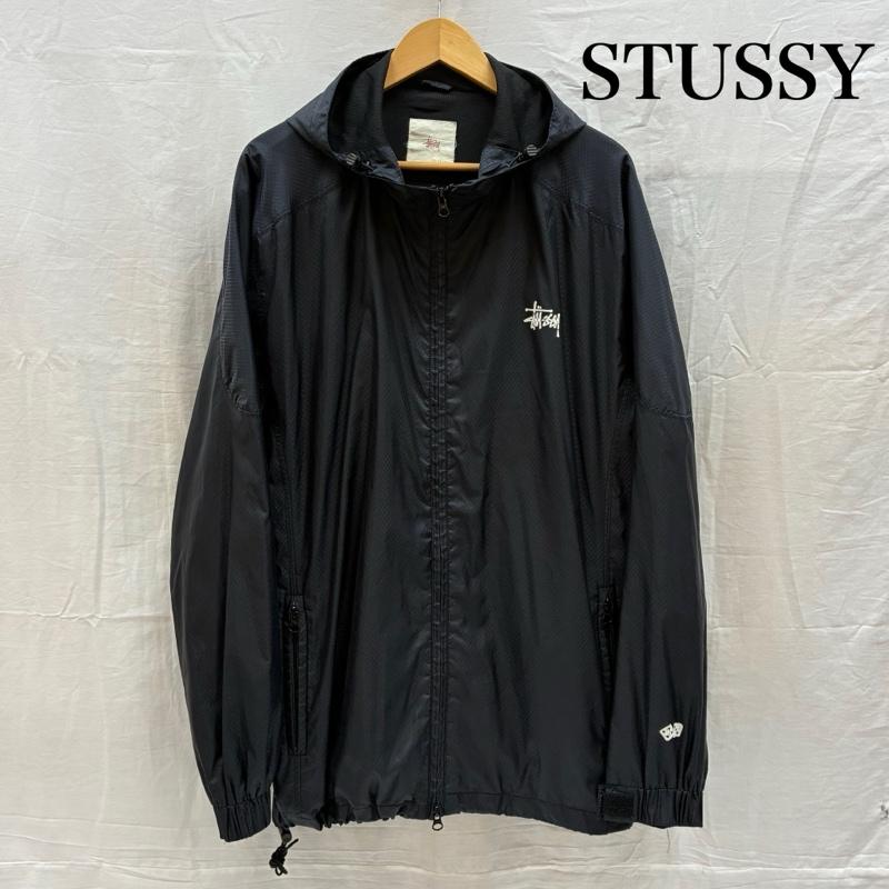 ステューシー STUSSY ジャケット、上着 ジャンパー、ブルゾン 00s ARCHIVE リップストップ ナイロン ドローストリング マウンテン パーカー オールド アーカイブ M メンズ USED 古着 中古 50168064