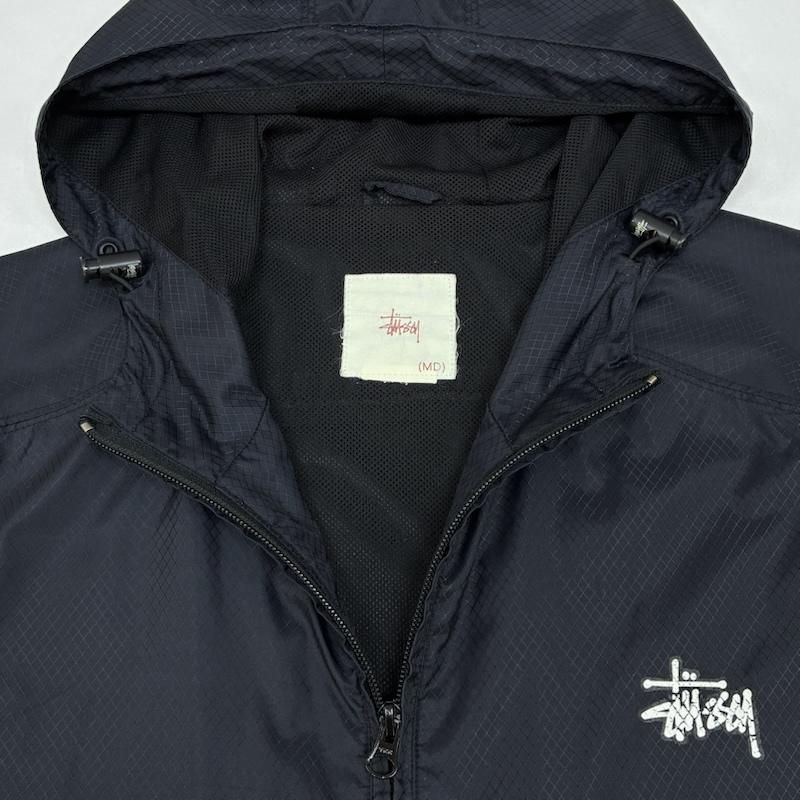 ステューシー STUSSY ジャケット、上着 ジャンパー、ブルゾン 00s ARCHIVE リップストップ ナイロン ドローストリング マウンテン パーカー オールド アーカイブ M メンズ USED 古着 中古 50168064