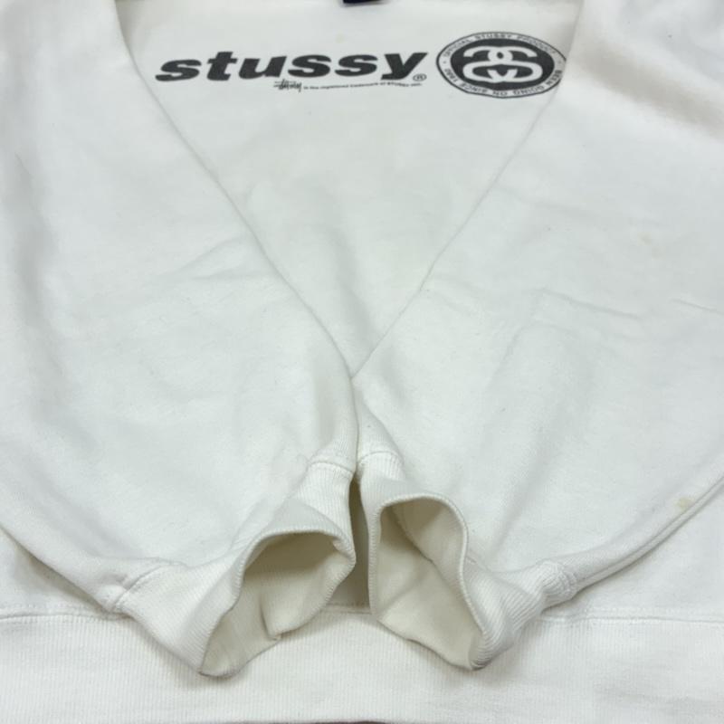ステューシー STUSSY トレーナー 長袖 90s OLD ARCHIVE 紺タグ SSリンク クルーネック スウェット トレーナー ヴィンテージ L メンズ USED 古着 中古 50168079