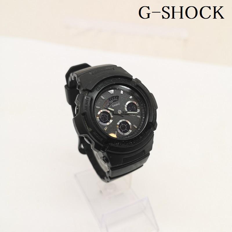 ジーショック G-SHOCK 腕時計 アナログ（クォーツ式） CASIO カシオ AW-591BB アナデジ クォーツ 腕時計 - 黒 / ブラック / black メンズ USED 古着 中古 50168080